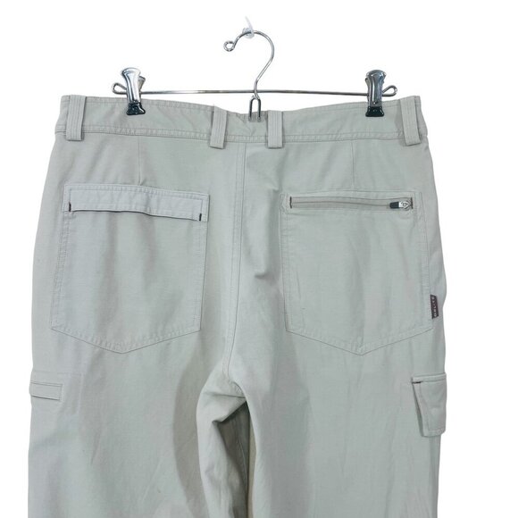 GoLite Mens Size 32 x 33 Travel Active Cargo Hiking Pants Ivory Lightweight‎ - Picture 5 of 9
